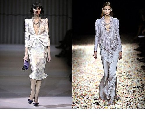 Spring 2009 Haute Couture Trend Report: Metallic Lavender 