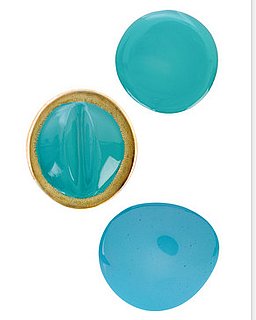 Marni Blue Resin Brooches