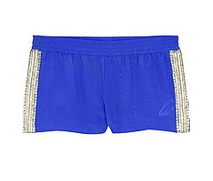 Jade Jagger Zigzag Beaded Shorts