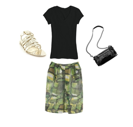 How To Wear Printed Skirts