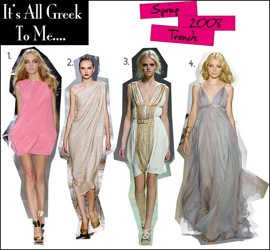 Grecian Inspired Dresses
