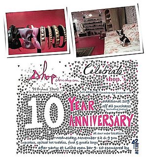 Retail Happenings: Shop Celebrates Ten Years