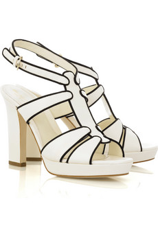Sergio Rossi Monochrome Platform Sandals $995 @ Net-a-Porter Sergio Rossi Monochrome Platform Sandals $995 @ Net-a-Porter