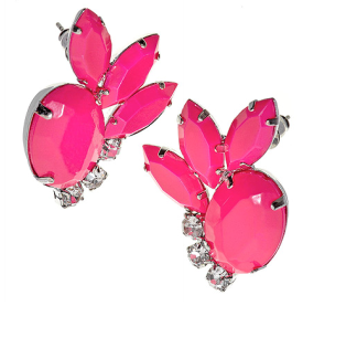Abstract Neon Flower Studs $20 @ Topshop Abstract Neon Flower Studs $20 @ Topshop
