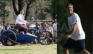 Clooney Throws The Ol' Pigskin Around