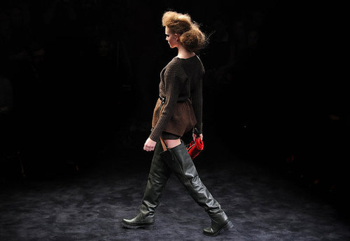 Miuccia Prada Brings Out the Fight for Fall 2009 Miuccia Prada Brings Out the Fight for Fall 2009