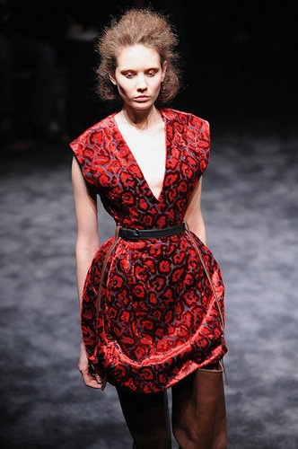 Miuccia Prada Brings Out the Fight for Fall 2009 Miuccia Prada Brings Out the Fight for Fall 2009