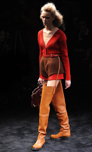 Miuccia Prada Brings Out the Fight for Fall 2009 Miuccia Prada Brings Out the Fight for Fall 2009