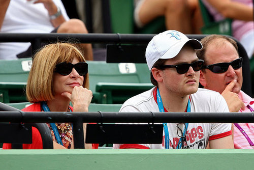 Anna Wintour Follows Federer to Miami