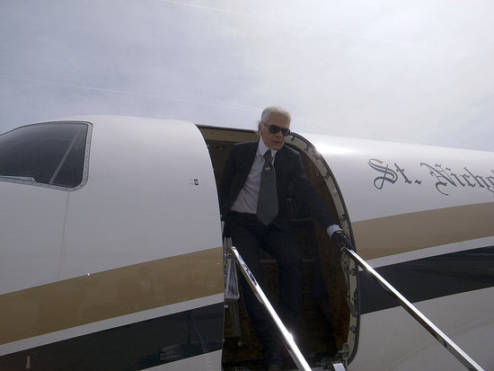 Karl Lagerfeld Has Landed in Venice, Others Soon to Follow Karl Lagerfeld Has Landed in Venice, Others Soon to Follow