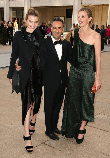 Dree Hemingway and Amanda Cutter Brooks, both in Calvin Klein, with Francisco Costa Dree Hemingway and Amanda Cutter Brooks, both in Calvin Klein, with Francisco Costa