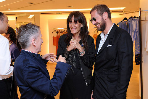 Simon Doonan, Julie Gilhart, Stefano Pilati
Simon Doonan, Julie Gilhart, Stefano Pilati