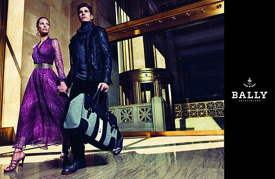 Bally Sticks With Christy Turlington for Fall 2009 Ad Campaign Bally Sticks With Christy Turlington for Fall 2009 Ad Campaign