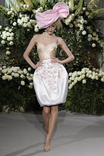 John Galliano Shows a Little Garter for Fall 2009 Christian Dior Couture John Galliano Shows a Little Garter for Fall 2009 Christian Dior Couture