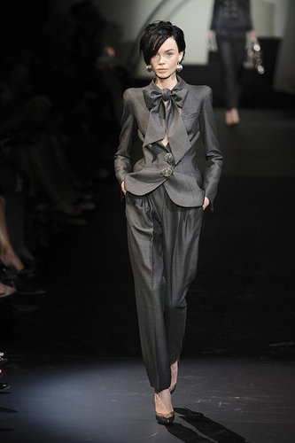 Giorgio Armani Brings Out Shine, Star Power for Fall 2009 Couture Giorgio Armani Brings Out Shine, Star Power for Fall 2009 Couture