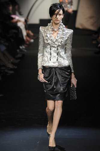 Giorgio Armani Brings Out Shine, Star Power for Fall 2009 Couture Giorgio Armani Brings Out Shine, Star Power for Fall 2009 Couture