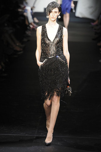 Giorgio Armani Brings Out Shine, Star Power for Fall 2009 Couture Giorgio Armani Brings Out Shine, Star Power for Fall 2009 Couture