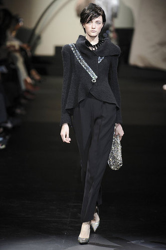 Giorgio Armani Brings Out Shine, Star Power for Fall 2009 Couture Giorgio Armani Brings Out Shine, Star Power for Fall 2009 Couture