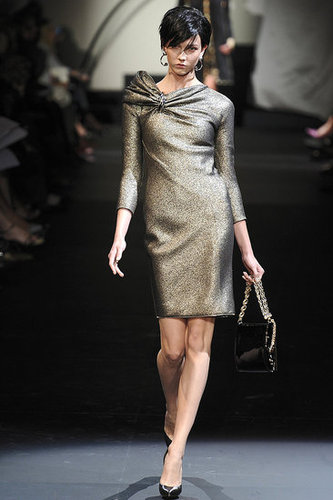 Giorgio Armani Brings Out Shine, Star Power for Fall 2009 Couture Giorgio Armani Brings Out Shine, Star Power for Fall 2009 Couture