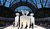 Karl Lagerfeld's Fall 2009 Chanel Couture: All High/Low Skirts and Perfume Bottles