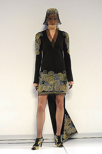 Karl Lagerfeld's Fall 2009 Chanel Couture: All High/Low Skirts and Perfume Bottles Karl Lagerfeld's Fall 2009 Chanel Couture: All High/Low Skirts and Perfume Bottles