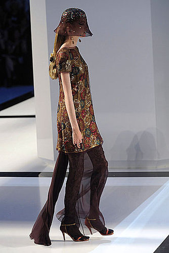 Karl Lagerfeld's Fall 2009 Chanel Couture: All High/Low Skirts and Perfume Bottles Karl Lagerfeld's Fall 2009 Chanel Couture: All High/Low Skirts and Perfume Bottles