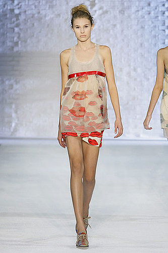Alberta Ferretti's Spring 2010 Philosophy: Light, Gauzy, and Full of Lips Alberta Ferretti's Spring 2010 Philosophy: Light, Gauzy, and Full of Lips