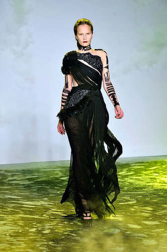 Rodarte, Inspired by Death Valley and Vultures, Go Goth Tribal Warrior for Spring 2010 Rodarte, Inspired by Death Valley and Vultures, Go Goth Tribal Warrior for Spring 2010