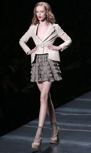 Christian Dior Channels Film Noir for Spring 2010 Christian Dior Channels Film Noir for Spring 2010