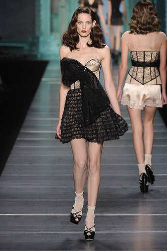 Christian Dior Channels Film Noir for Spring 2010 Christian Dior Channels Film Noir for Spring 2010