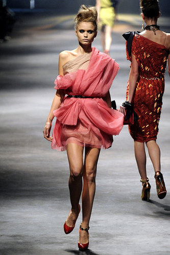 Alber Elbaz Serves Up Cocktails and Cocktail Dresses for Spring 2010 Alber Elbaz Serves Up Cocktails and Cocktail Dresses for Spring 2010