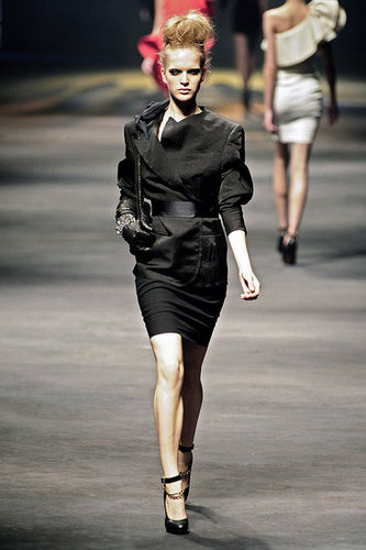 Alber Elbaz Serves Up Cocktails and Cocktail Dresses for Spring 2010 Alber Elbaz Serves Up Cocktails and Cocktail Dresses for Spring 2010