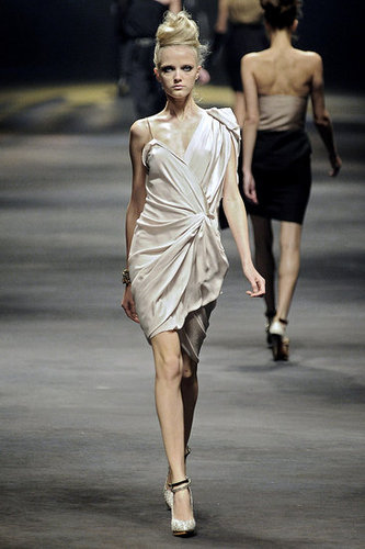 Alber Elbaz Serves Up Cocktails and Cocktail Dresses for Spring 2010 Alber Elbaz Serves Up Cocktails and Cocktail Dresses for Spring 2010