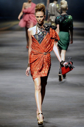 Alber Elbaz Serves Up Cocktails and Cocktail Dresses for Spring 2010 Alber Elbaz Serves Up Cocktails and Cocktail Dresses for Spring 2010
