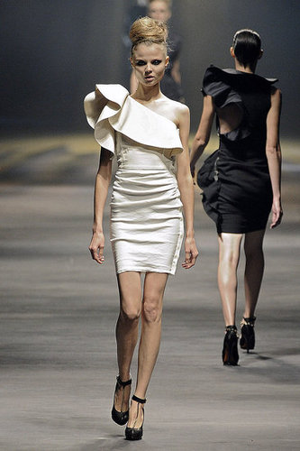 Alber Elbaz Serves Up Cocktails and Cocktail Dresses for Spring 2010 Alber Elbaz Serves Up Cocktails and Cocktail Dresses for Spring 2010