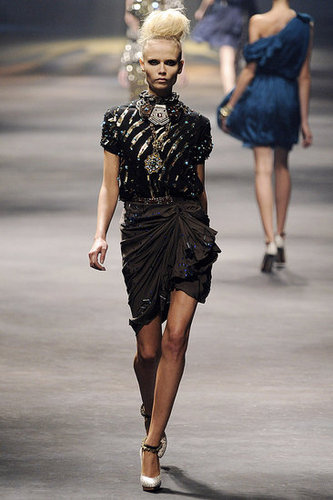 Alber Elbaz Serves Up Cocktails and Cocktail Dresses for Spring 2010 Alber Elbaz Serves Up Cocktails and Cocktail Dresses for Spring 2010