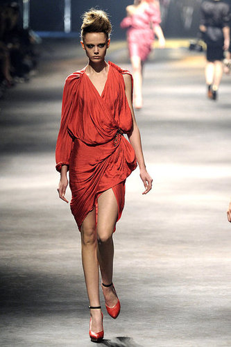 Alber Elbaz Serves Up Cocktails and Cocktail Dresses for Spring 2010 Alber Elbaz Serves Up Cocktails and Cocktail Dresses for Spring 2010