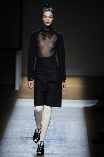 Stefano Pilati Is Seeing Strawberries, Knee Slits for Yves Saint Laurent Spring 2010 Stefano Pilati Is Seeing Strawberries, Knee Slits for Yves Saint Laurent Spring 2010