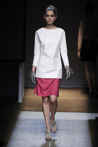 Stefano Pilati Is Seeing Strawberries, Knee Slits for Yves Saint Laurent Spring 2010 Stefano Pilati Is Seeing Strawberries, Knee Slits for Yves Saint Laurent Spring 2010