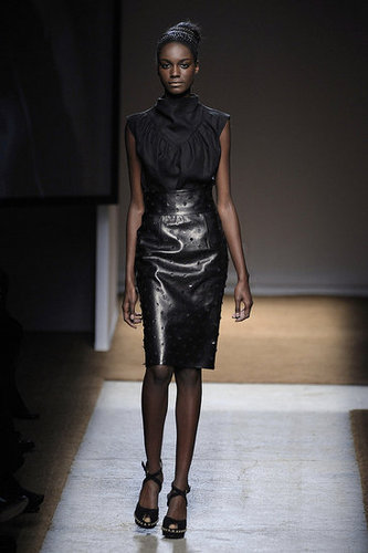 Stefano Pilati Is Seeing Strawberries, Knee Slits for Yves Saint Laurent Spring 2010 Stefano Pilati Is Seeing Strawberries, Knee Slits for Yves Saint Laurent Spring 2010
