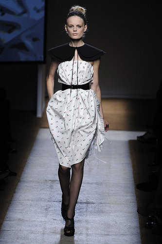 Stefano Pilati Is Seeing Strawberries, Knee Slits for Yves Saint Laurent Spring 2010 Stefano Pilati Is Seeing Strawberries, Knee Slits for Yves Saint Laurent Spring 2010