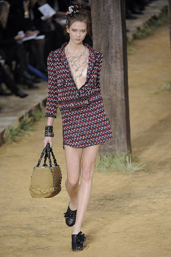Chanel Goes Farm Girl, Takes a Roll in Hay for Spring 2010 Chanel Goes Farm Girl, Takes a Roll in Hay for Spring 2010