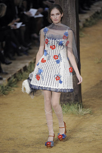 Chanel Goes Farm Girl, Takes a Roll in Hay for Spring 2010 Chanel Goes Farm Girl, Takes a Roll in Hay for Spring 2010
