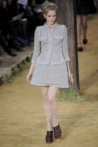 Chanel Goes Farm Girl, Takes a Roll in Hay for Spring 2010 Chanel Goes Farm Girl, Takes a Roll in Hay for Spring 2010