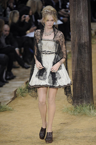 Chanel Goes Farm Girl, Takes a Roll in Hay for Spring 2010 Chanel Goes Farm Girl, Takes a Roll in Hay for Spring 2010