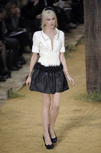 Chanel Goes Farm Girl, Takes a Roll in Hay for Spring 2010 Chanel Goes Farm Girl, Takes a Roll in Hay for Spring 2010