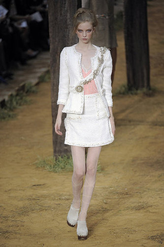 Chanel Goes Farm Girl, Takes a Roll in Hay for Spring 2010 Chanel Goes Farm Girl, Takes a Roll in Hay for Spring 2010