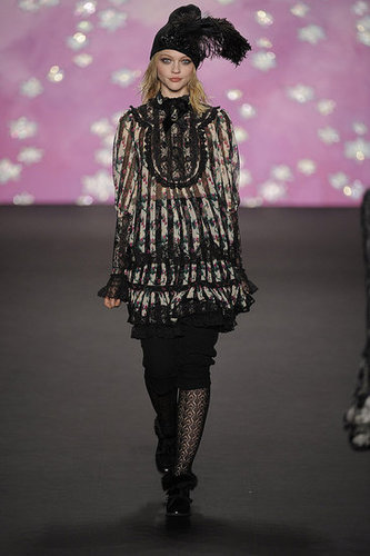 New York Fashion Week: Anna Sui Fall 2009 New York Fashion Week: Anna Sui Fall 2009