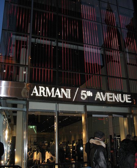 Armani/5th Avenue Store Opening 