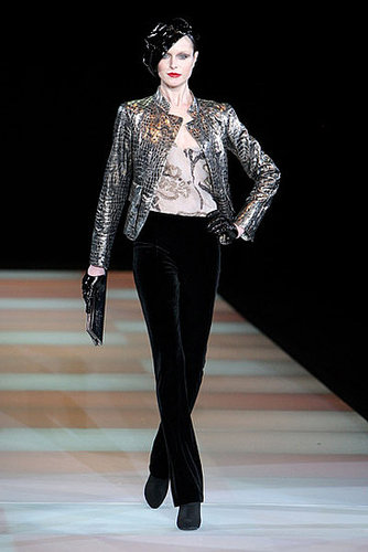 Milan Fashion Week: Giorgio Armani Fall 2009 Milan Fashion Week: Giorgio Armani Fall 2009
